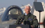 Vice President Mike Pence visited NAS Lemoore on Saturday, January 16. 